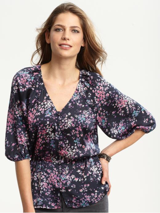 Banana Republic Teresa Floral Blouse